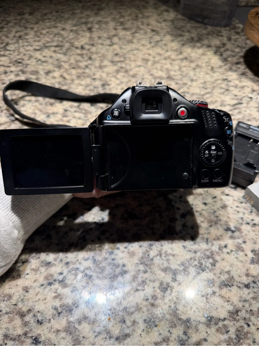 Canon Black PowerShot SX30 IS Digital Camera with Charger and Accessories